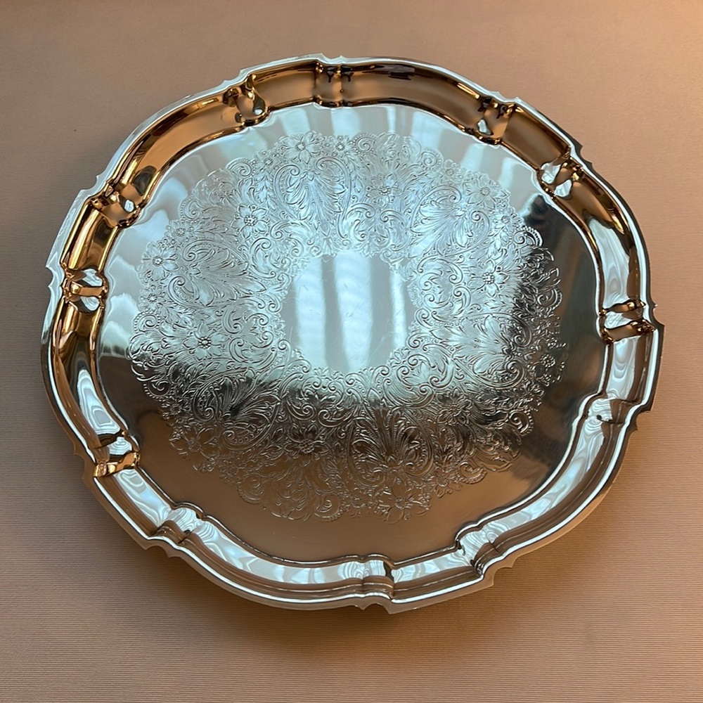 EPCA Bristol  Silver plate by Poole